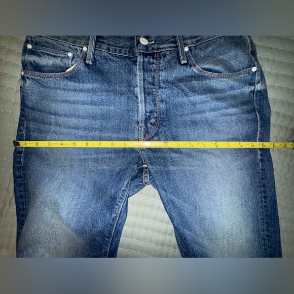 Mother Jeans Women's The Insider Crop Step Fray Girl Crush Raw Hem no size tag - Picture 11 of 15